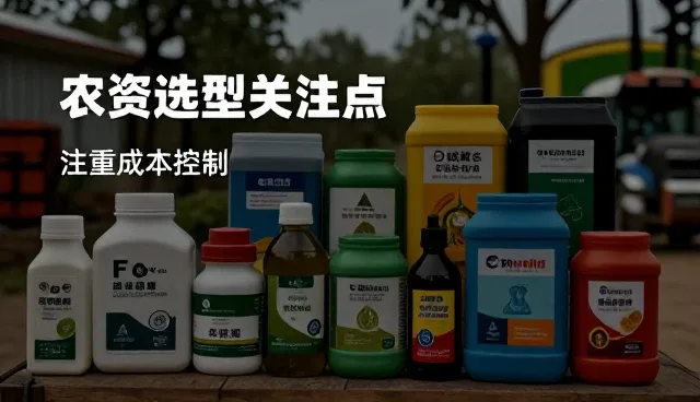 农资供应选型中维护技巧的关键关注点分析